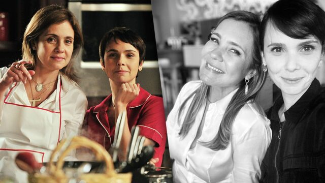 Carminha e Nina em Avenida Brasil, antes e depois