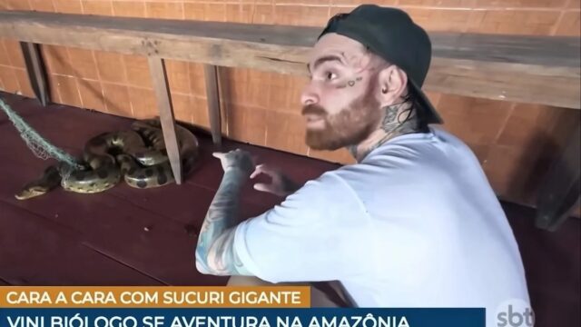 Vini Biólogo processa o SBT e cobra R$ 1,2 milhão da emissora