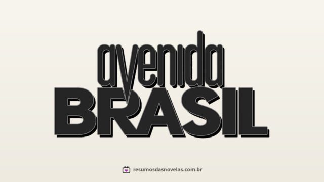 Logotipo oficial da novela Avenida Brasil
