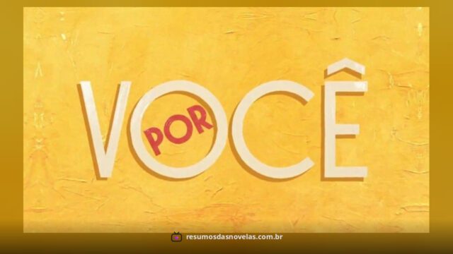 Logotipo oficial da novela Por Você