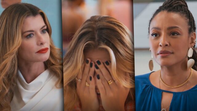 Cena da novela Por Você (denúncia de Vanessa)